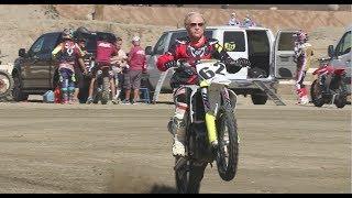 80 YEAR OLD GRANDPA EARL SHREDS DIRT BIKE