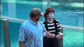 Get ready to be awed by Megan the mime's remarkable come back | Megan the mime