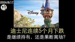 迪士尼连续五个月下跌！是继续持有，还是果断离场？【DIS】| Disney