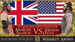 RETALIATION MAIN EVENT l Jordan Locke vs Marcus Simpson (IWF World Heavyweight Championship Match)