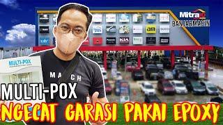 DIY CAT EPOXY UNTUK LANTAI GARASI RUMAH | Kalimantan Selatan