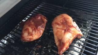 How To Smoke Bbq  boneless skinless ️ Chicken Breast In A Traeger Wood Pellet Smoker !