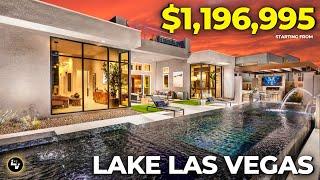 Inside MASSIVE Lake Las Vegas Luxury New Home With A Rooftop Deck PLUS Easy Access To Lake Las Vegas