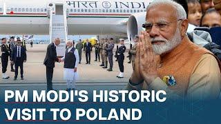 Indian PM Narendra Modi Receives Warm Welcome In Poland, To Visit Ukraine Next