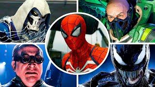 SPIDER-MAN REMASTERED PS5 - All Boss Fights & Endings with Cutscenes 4K ULTRA HD