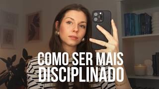 Como ser disciplinado | visão bíblica sobre disciplina