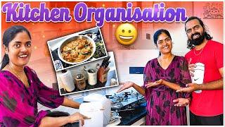 ‍New Kitchen Organisation in புது வீடு | Unique Collections | Gowti Sowbi Vlogs