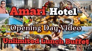 Unlimited Lunch Buffet of Amari Hotel කොල්ලුපිටියේ හැදූ පලමු තනි පුද්ගල තරු පහේ හෝටලය #amari #vinil