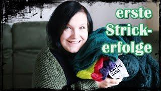 [Strickpodcast]  #1 Podcast  -  erste Strickerfolge und Missgeschicke︱#stricken #kleidungstricken