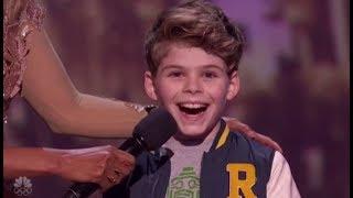 Merrick Hanna 12-Year-Old Boy Dancer Turns Into a ROBOT On LIVE AGT Stage!