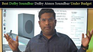 Best Dolby Soundbar Dolby Atmos Soundbar Under Budget | Soundbar | Best Budget Soundbar