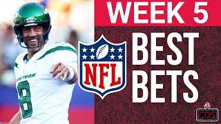 NFL Week 5 Best Bets, Picks and Predictions!