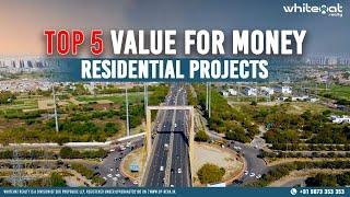 Top 5 Value for money 3 Bhk 4 Bhk apartments in Noida & Nearby