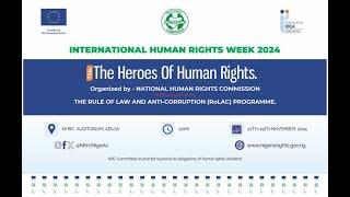 INTERNATIONAL HUMAN RIGHTS WEEK 2024 DAY 3