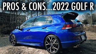 Pros & Cons.. 2022 Volkswagen Golf R Manual