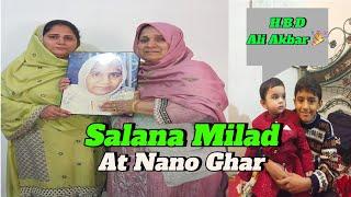 Salana Milad At Nano Ghar