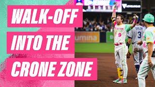 Padres Walk-Off Into the Crone Zone | Padres vs. Dodgers Highlights