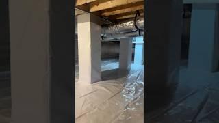 Crawl Space Encapsulation Done Right!! (Radon Mitigation)