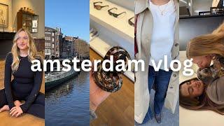 amsterdam vlog | spring has arrived, shopping days, community events & sunny runs