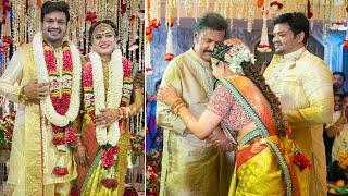 Manchu Manoj and Bhuma Mounika Reddy Marriage Visuals | Mohan Babu | YS Vijayamma | Manastars