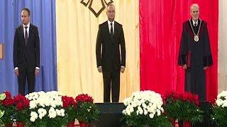 Moldova's Igor Dodon sworn-in as president