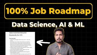 100% Data Science, AI Job Roadmap | No Tech Background? No Problem!