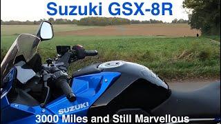 Suzuki GSX 8R - 3000 mile update