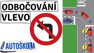 Odbočování vlevoKřižovatky [Autoškola]: Jak na přednost při odbočení doleva? Příklady + Praxe