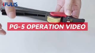 How To Use PG-5 Cable Stripper How To Use Cable Stripper Tutorial