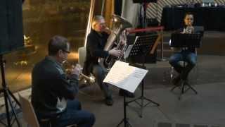 Pierre Even - Fanfare Sino-Lux for Brass Trio op 51 - Solistes du Luxembourg Sinfonietta