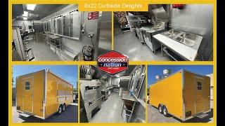 Curbside Delights | 8x22 Pizza Trailer | Concession Nation