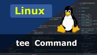 Linux Command - tee