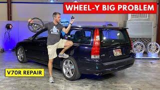 IMMOBILIZING My Volvo V70R In The Name Of Steering... Volvo V70R SAS Removal