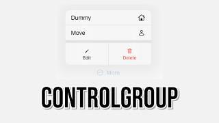 ControlGroup & ButtonRole in SwiftUI Menu