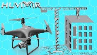 HUVIAiR- Using Drones in Each Stage of Construction Lifecycle