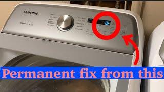 How fix an unbalanced load on Samsung active jet washing machine