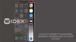 How-to-video for pairing your Widex hearing aids to an iPhone| Widex Hearing Aids