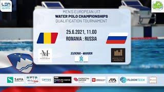 ROMANIA vs RUSSIA - Men’s European U17 Water polo Qualification, Group C