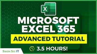 Microsoft Excel 365 Tutorial: 3+ Hours of Advanced Excel Training