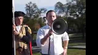 David Vogt at We The People Rally In DC -Veteran's Day 2013