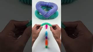 Change color Odd-ASMR Pop tube #diy #satisfyingvideos#relaxing #creative #oddasmr #insideout #colors