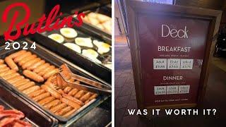 Butlin's Skegness Buffet Breakfast Tour & Review - The Deck | Was It Worth it? | 2024