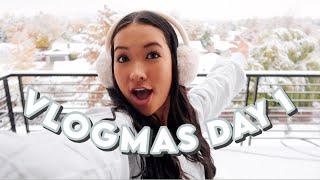 IT'S DECEMBER FIRST BABY! | VLOGMAS DAY 1