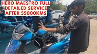 Hero Scooter service | full Service | #hero | #heromaestro