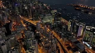 Beautiful Kowloon Bay at magic hour