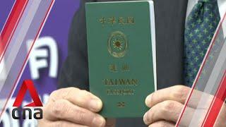 Taiwan rolls out new passport design to avoid confusion with China