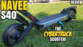 The CyberTruck Inspired Scooter! | Navee S40 Electric Scooter Review