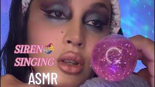 ASMR| SIREN SINGING ‍️ MERMAID SONGS🫧REPUNZEL TRIGGER, GALAXY TRIGGER 