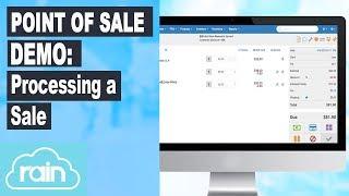 Retail POS (point of sale) Demo: Processing a sale