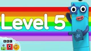 ⏰ 60 Minutes of Level 5 Maths!  | Learn to Count | Numberblocks | Learningblocks